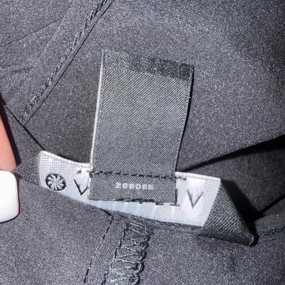 ATHLETA Presidio Traveler Black High Lo Lagenlook Minimalist Relaxed Dress Small - Picture 5 of 13